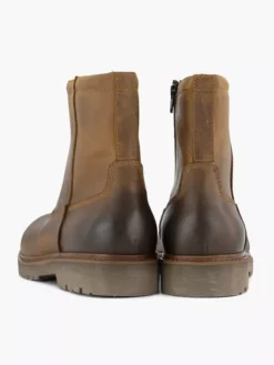 Bruine Leren Boot -Schoenen Verkoop 2110845 H4