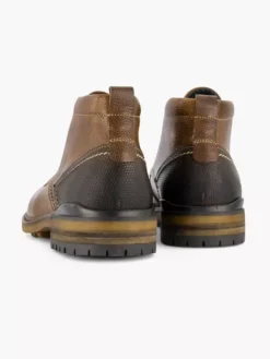 Bruine Leren Veterschoen -Schoenen Verkoop 2127145 H4