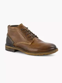 Bruine Leren Veterschoen -Schoenen Verkoop 2127145 H6
