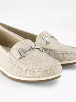 Easy Street Beige Instapper Sierketting -Schoenen Verkoop 2148126 H5