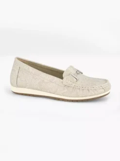 Easy Street Beige Instapper Sierketting -Schoenen Verkoop 2148126 H6