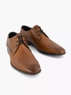 Bugatti Cognac Leren Veterschoen 10 Bugatti Cognac Leren Veterschoen -Schoenen Verkoop 2168956 H5