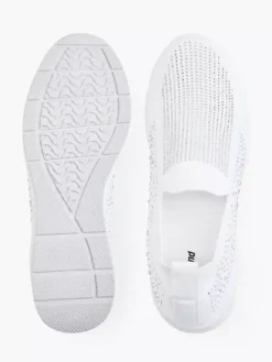 Witte Instapper Steentjes -Schoenen Verkoop 2170823 H3