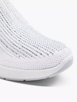 Witte Instapper Steentjes -Schoenen Verkoop 2170823 H5