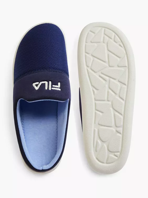 Fila Blauwe Instap Pantoffel 3 Fila Blauwe Instap Pantoffel - Afbeelding 3