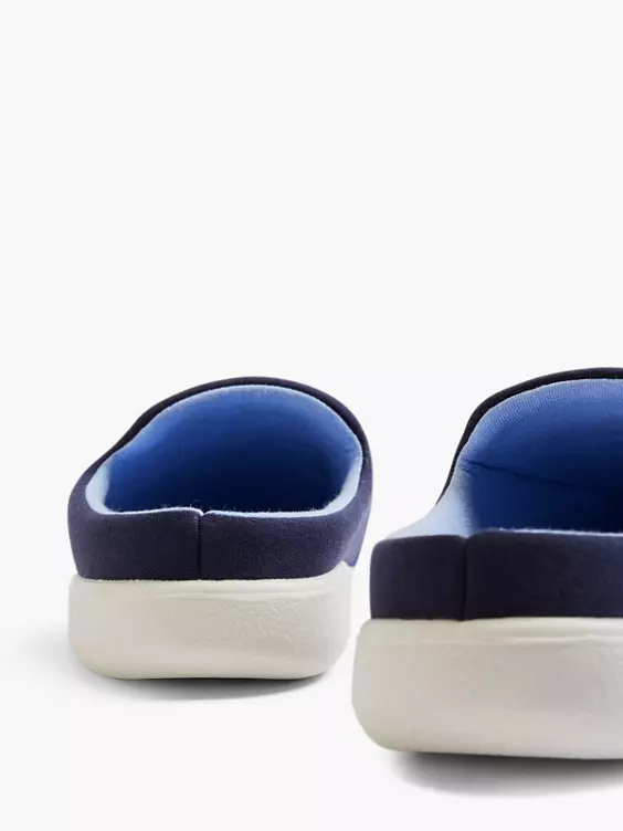 Fila Blauwe Instap Pantoffel 4 Fila Blauwe Instap Pantoffel - Afbeelding 4