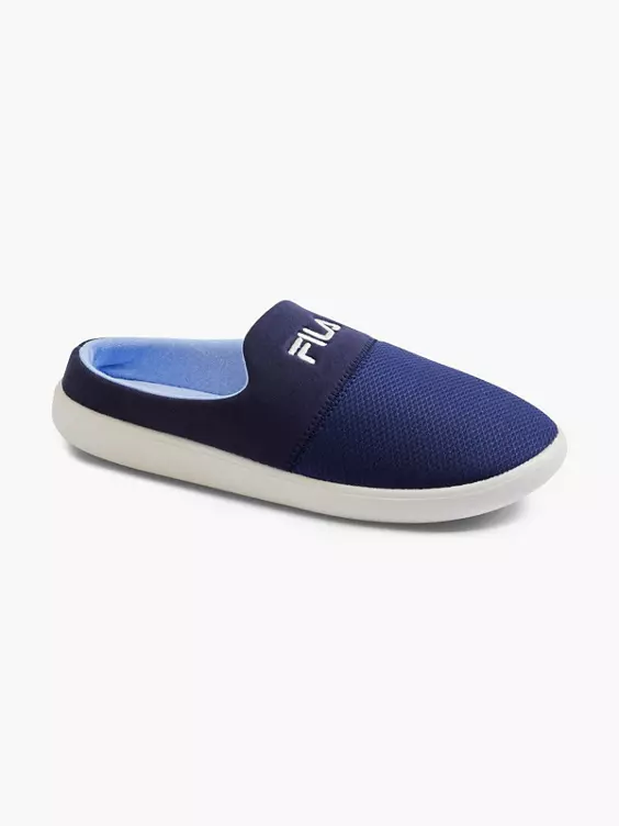 Fila Blauwe Instap Pantoffel 6 Fila Blauwe Instap Pantoffel - Afbeelding 6