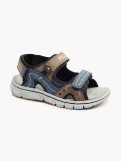 Fila Blauw/ Bruine Sandaal -Schoenen Verkoop 2172590 H6