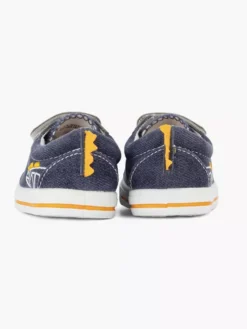 Blauwe Canvas Sneaker Krokodil -Schoenen Verkoop 2173022 H4