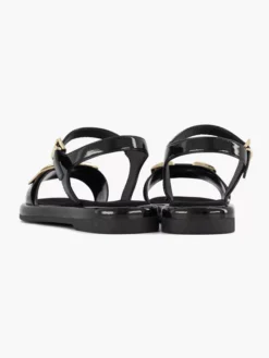 Zwarte Sandaal Siergesp -Schoenen Verkoop 2179504 H4