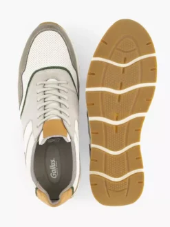 Wit Groene Suéde Sneaker -Schoenen Verkoop 2181927 H3