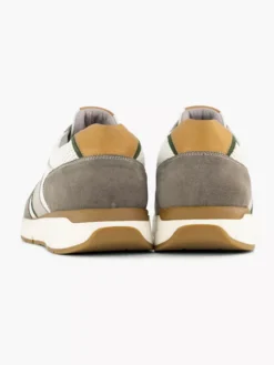 Wit Groene Suéde Sneaker -Schoenen Verkoop 2181927 H4