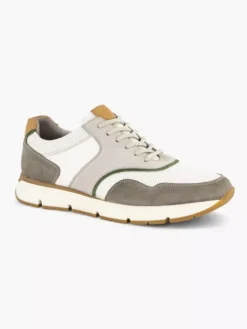 Wit Groene Suéde Sneaker -Schoenen Verkoop 2181927 H6