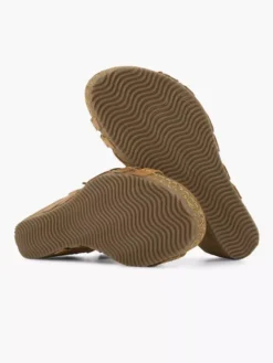 Easy Street Bruine Leren Sandalette -Schoenen Verkoop 2184600 H3