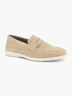 Beige Suéde Instapper -Schoenen Verkoop 2191745 H6