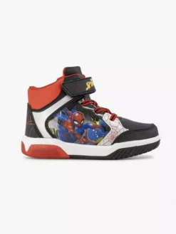 Zwarte Hoge Sneaker Spiderman