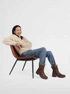 Easy Street Bruine Enkelaars 10 Easy Street Bruine Enkelaars -Schoenen Verkoop 2236706 H9