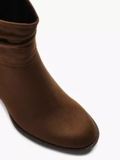 Bruine Enkellaars Hak -Schoenen Verkoop 2240145 H2