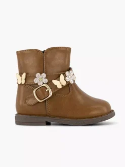 Cognac Enkellaars Vlinders