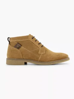 Beige Suéde Veterboot